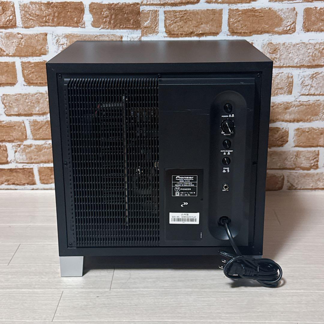 Pioneer パワードサブウーファー S-51W パイオニア　スピーカー