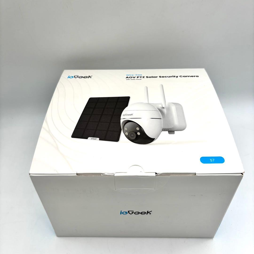 ieGeek S7 AOV PTZソーラーセキュリティカメラ
