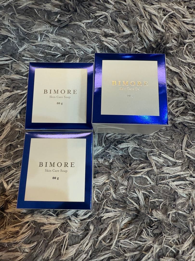 新品BIMORE スキンケアジェル 50g スキンケアソープ　2個 3点セット