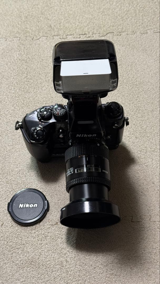 Nikon F4 AF28-85 SB-25 MB-21付 現状品