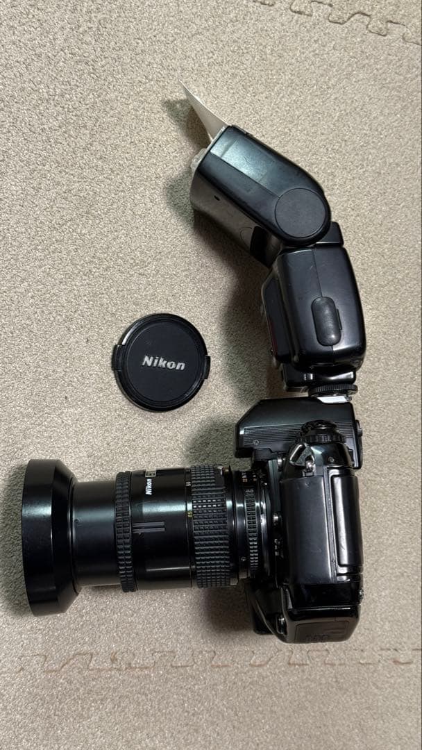 Nikon F4 AF28-85 SB-25 MB-21付 現状品