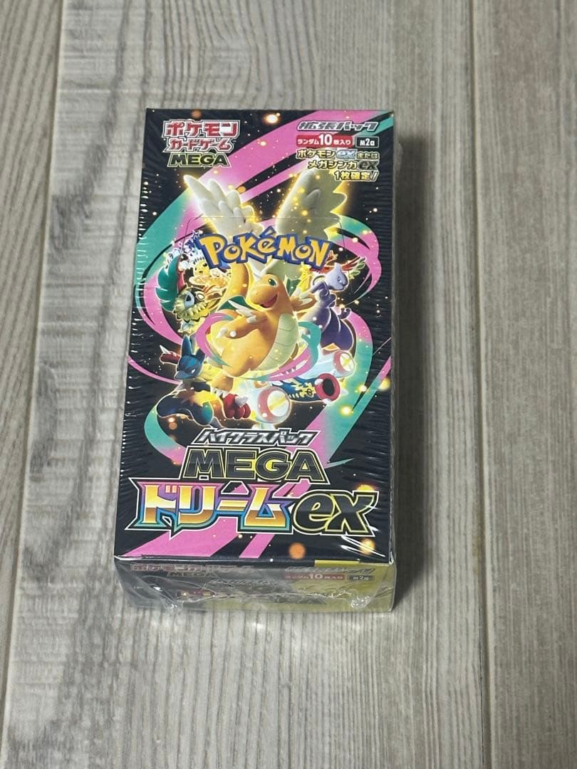 ポケカ　MEGAドリームex 1BOX 新品シュリンク付き