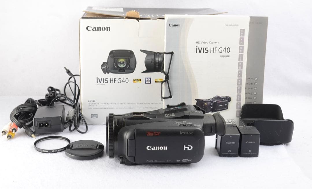 ビデオカメラ Canon iVIS HF G40