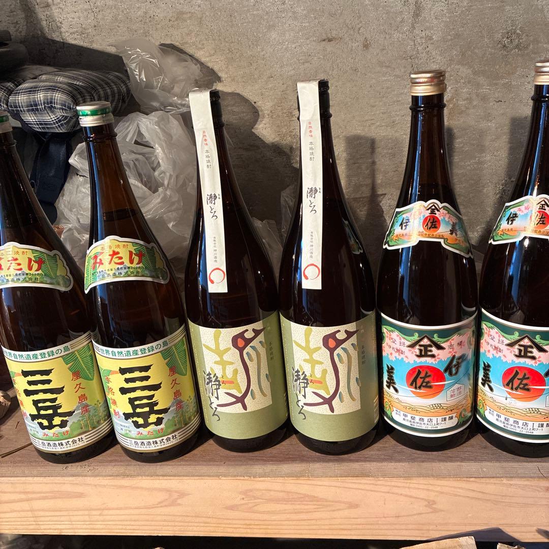 三岳２本瀞とろ2本伊佐美2本