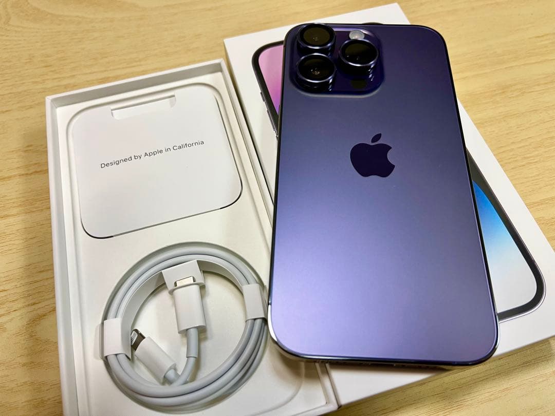 iPhone 14 pro 256GB ディープパープル
