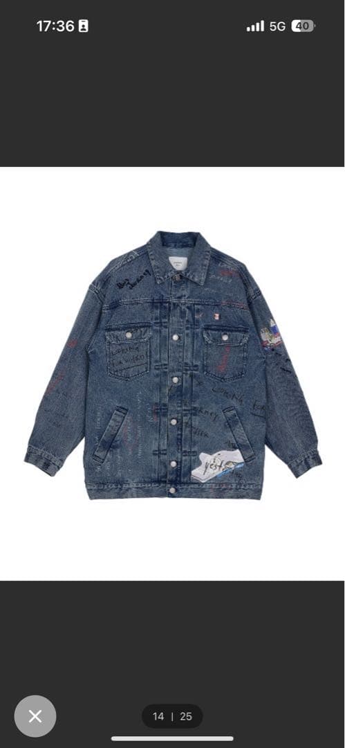 Gabrielle×AMERI 10TH HISTORY JACKET