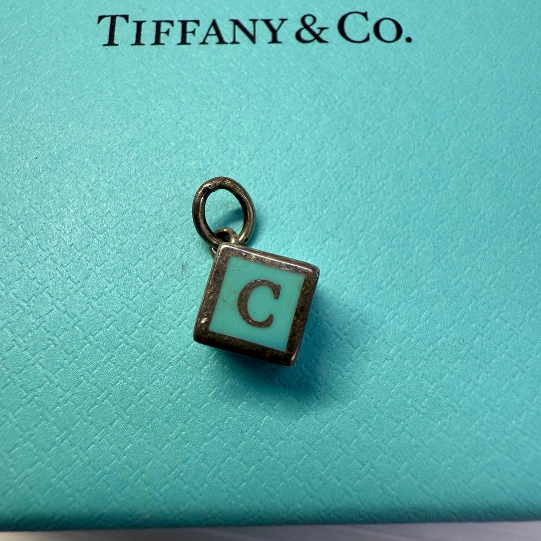 ☆ティファニー ペンダントトップ☆ブロックチャーム キューブ SV925