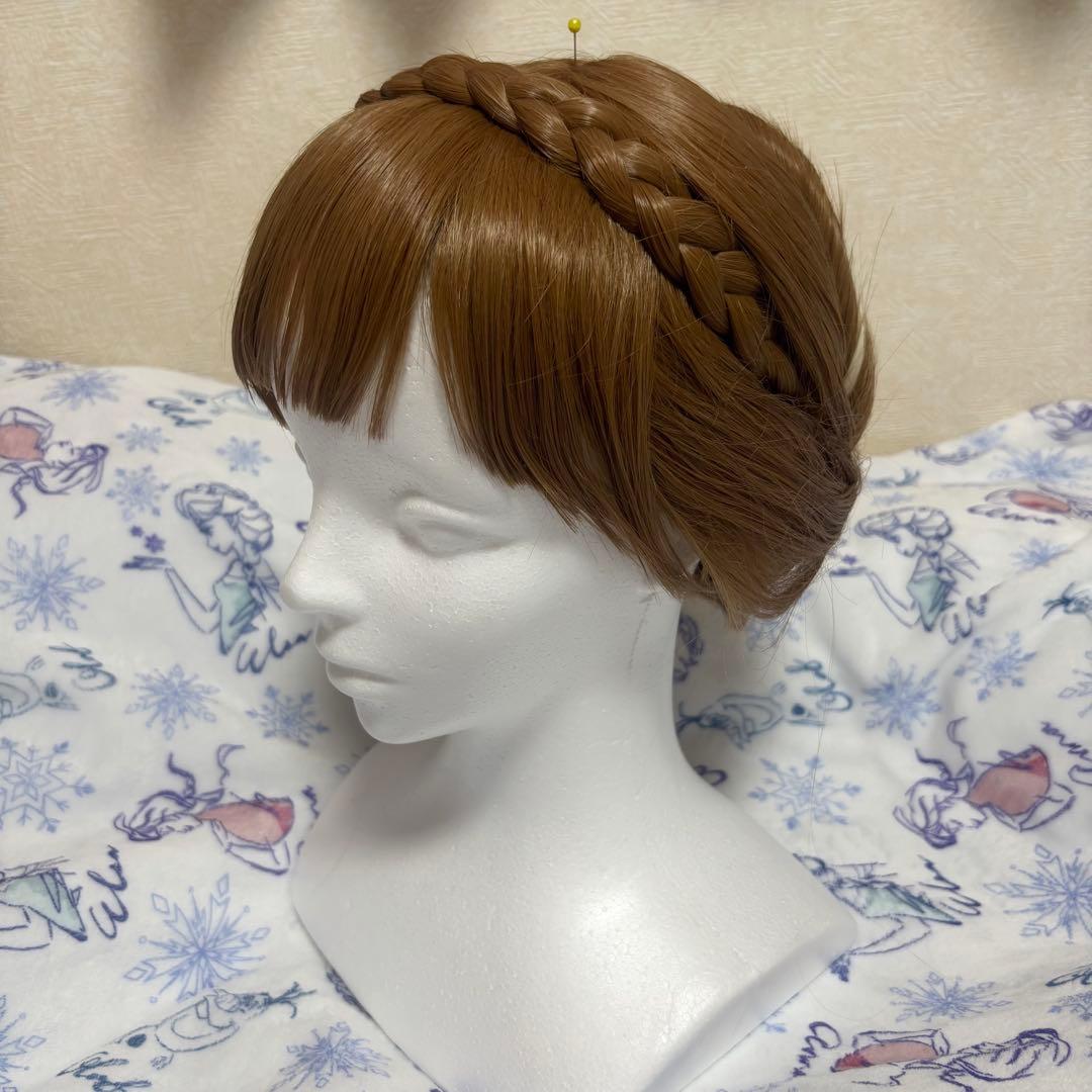 アナ　戴冠式　ウィッグ　ディズニー