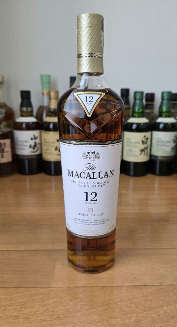 【新品】マッカラン 12年 シェリーカスク　シングルモルトウイスキー 700ml