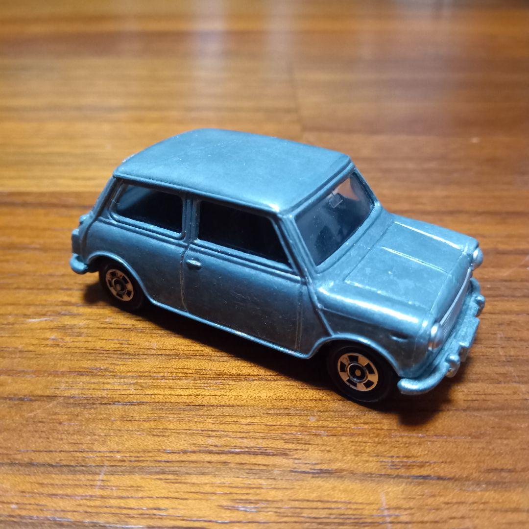 トミカ 青箱 ミニクーパーS 無塗装 日本製