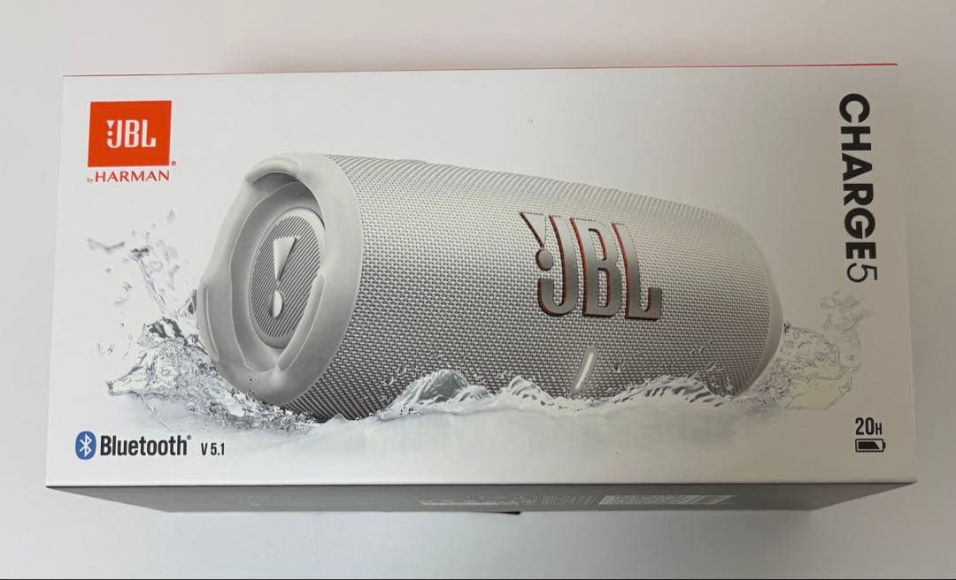 JBL Charge5 限定色 ホワイト 中古極美品