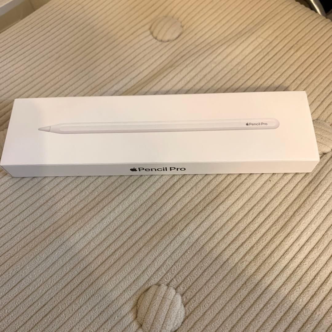 【新品】　Apple Pencil Pro ホワイト 箱付き