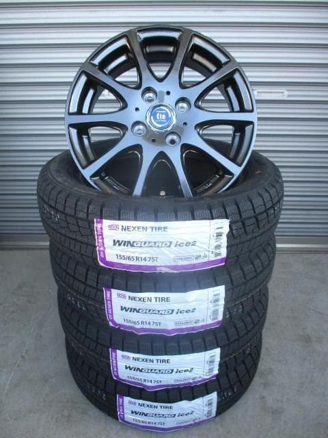 クリケット　☆155/65R14☆軽自動車　タント・スペーシア