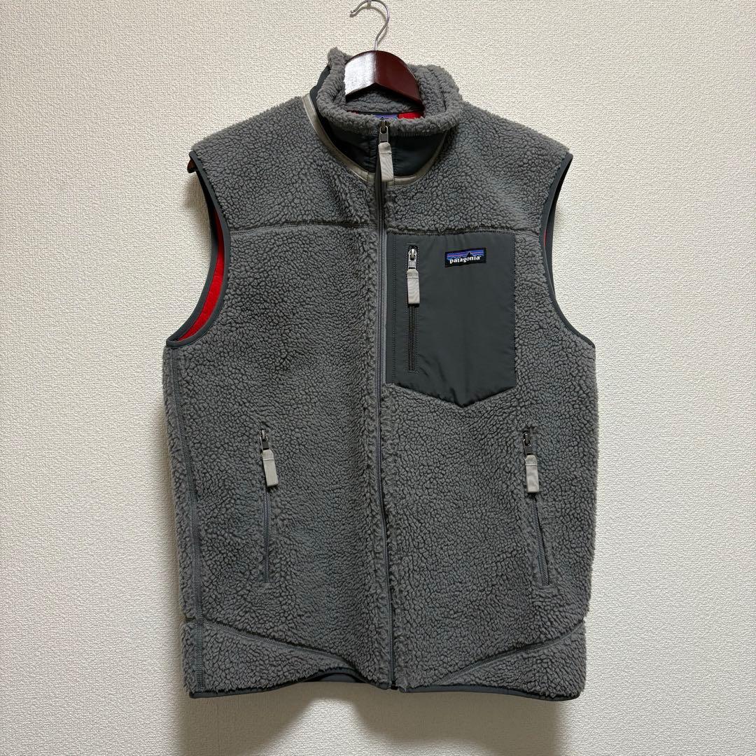 patagonia レトロx ベスト グレー