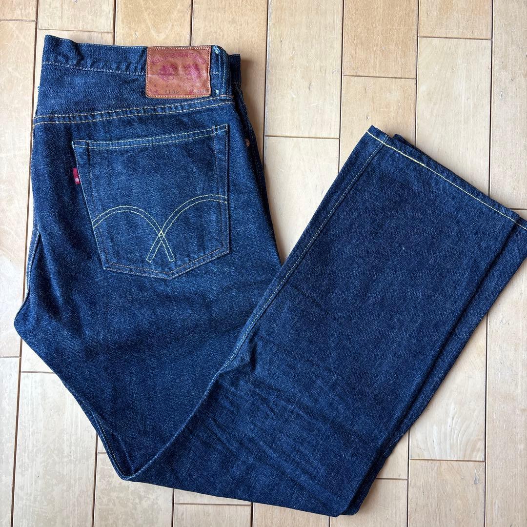 【未使用に近い】フルカウント　デニムパンツ　LOT1109 W34