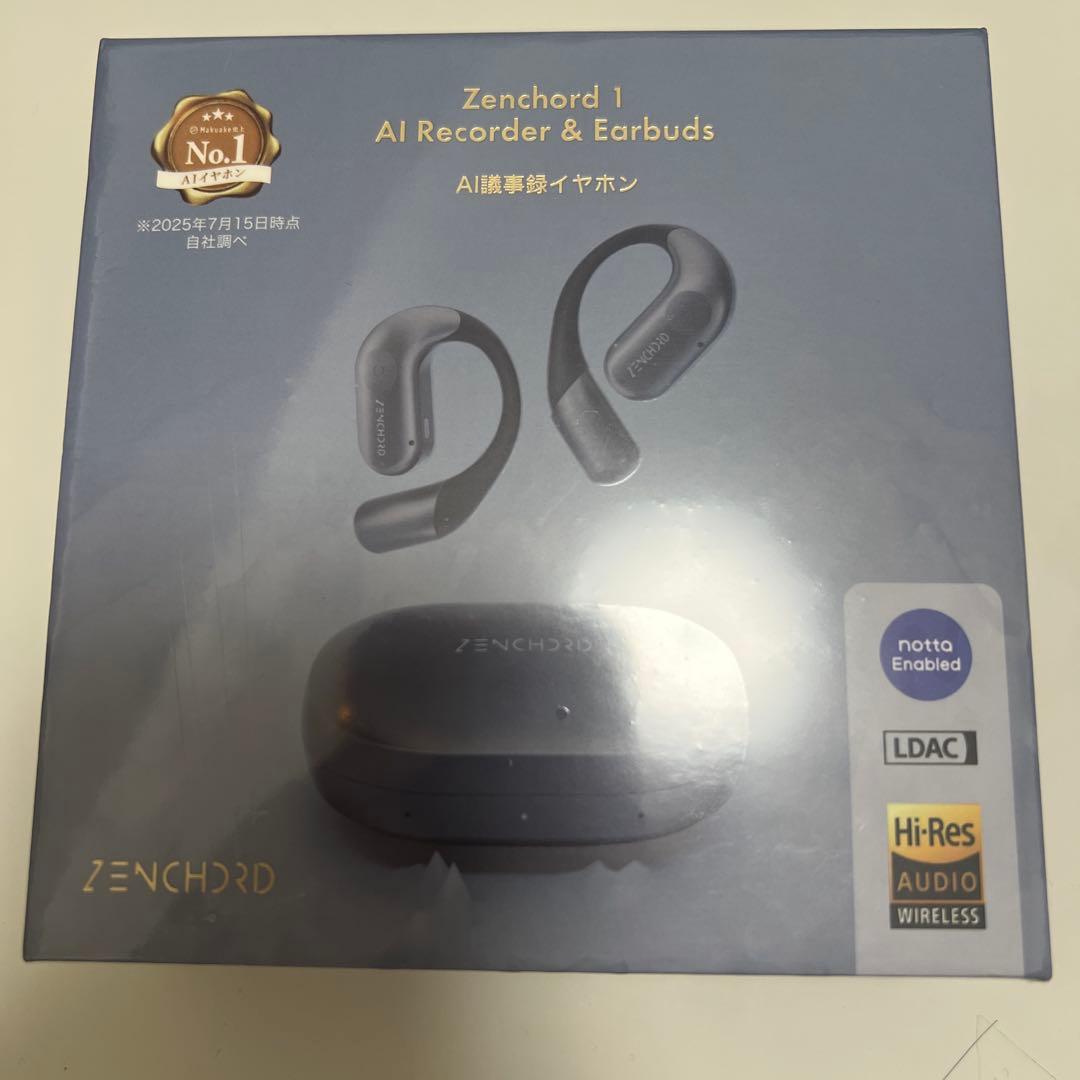 ZENCHORD 1 AIレコーダーイヤホン