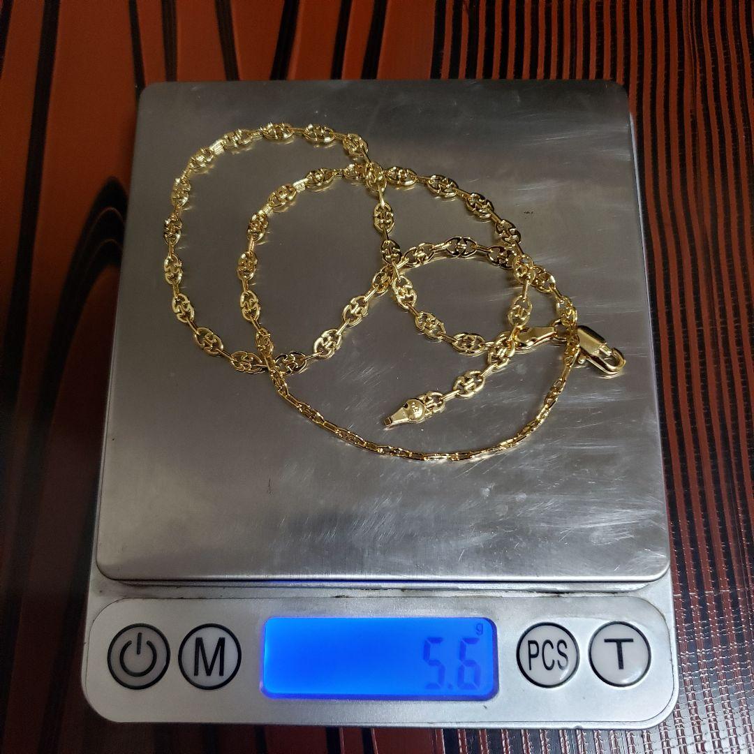 750Italy　ゴールドカラーネックレス　実家整理品