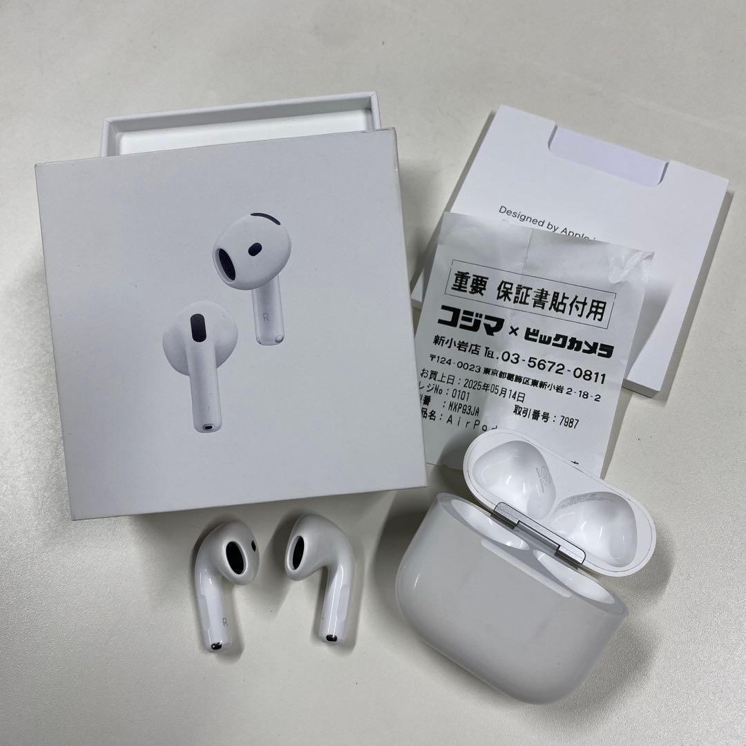 AirPods4 アクティブノイズキャンセリング　箱付き　保証書付き