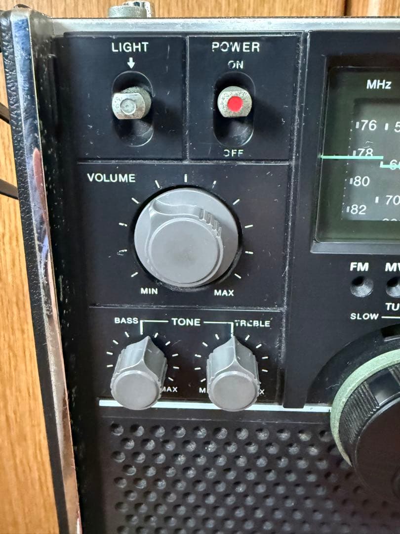 SONY スカイセンサーＩＣＦー５８００ 純正アダプタ付き　稼働