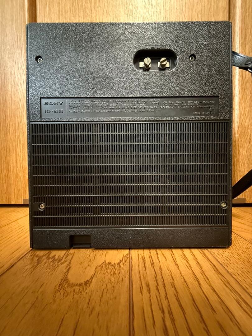 SONY スカイセンサーＩＣＦー５８００ 純正アダプタ付き　稼働