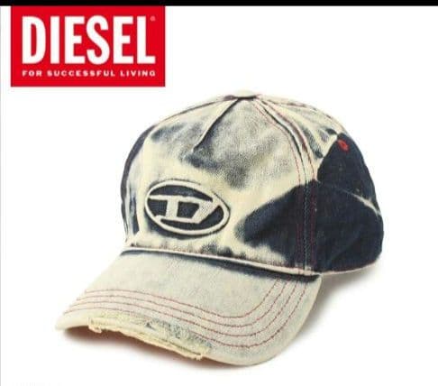 DIESEL　ダメージ デニムキャップ C-SEYMON