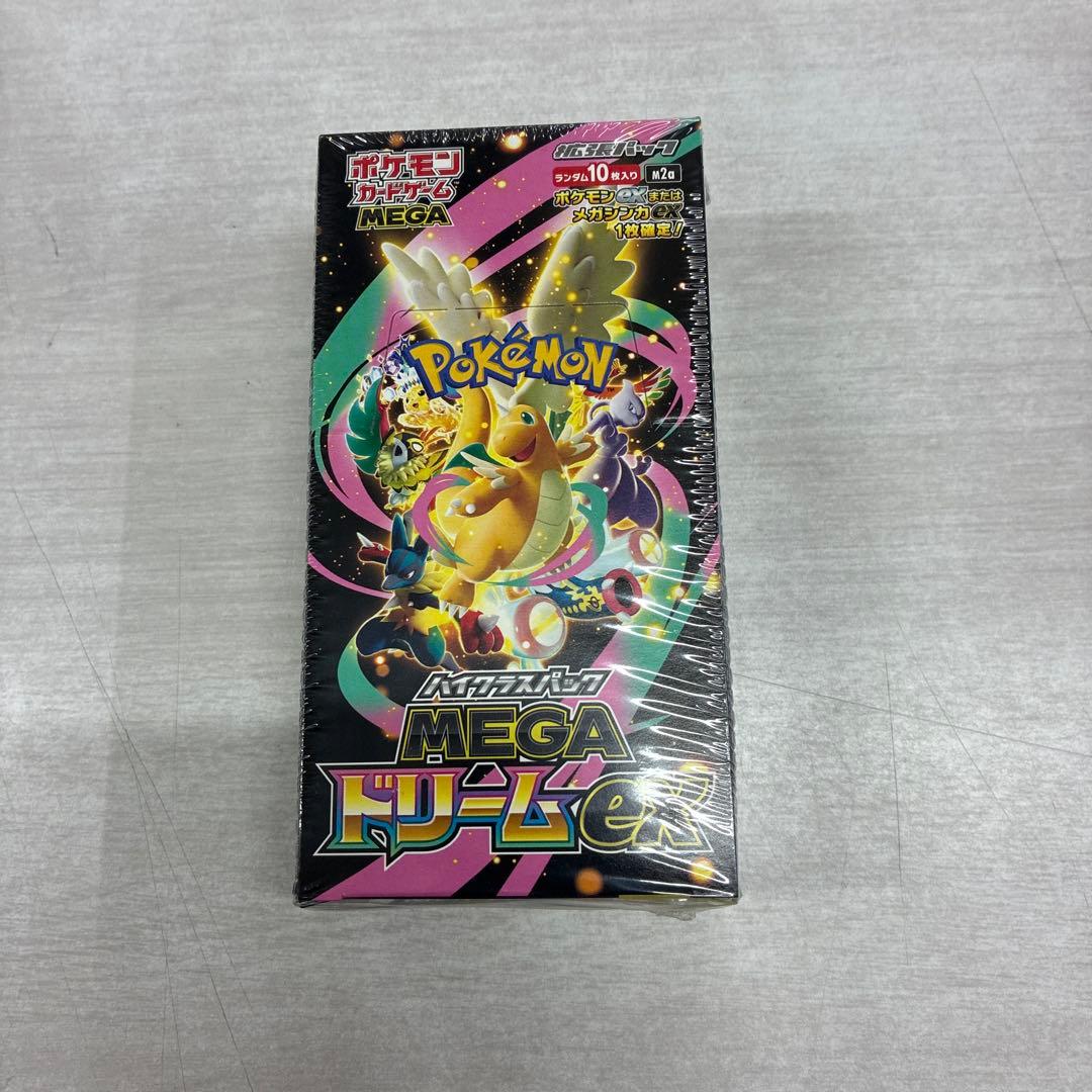 ポケモンカードゲーム　MEGAドリームex シュリンク付き