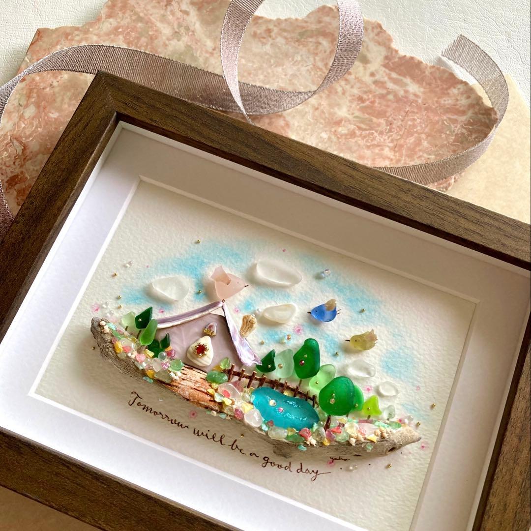 トーマス号 *ˊᵕˋ*　オーダー受付　シーグラス／天然石