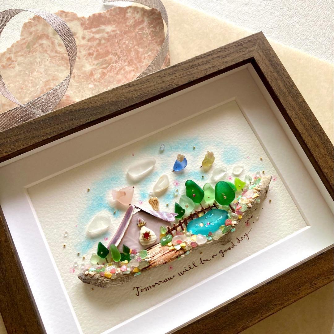 トーマス号 *ˊᵕˋ*　オーダー受付　シーグラス／天然石