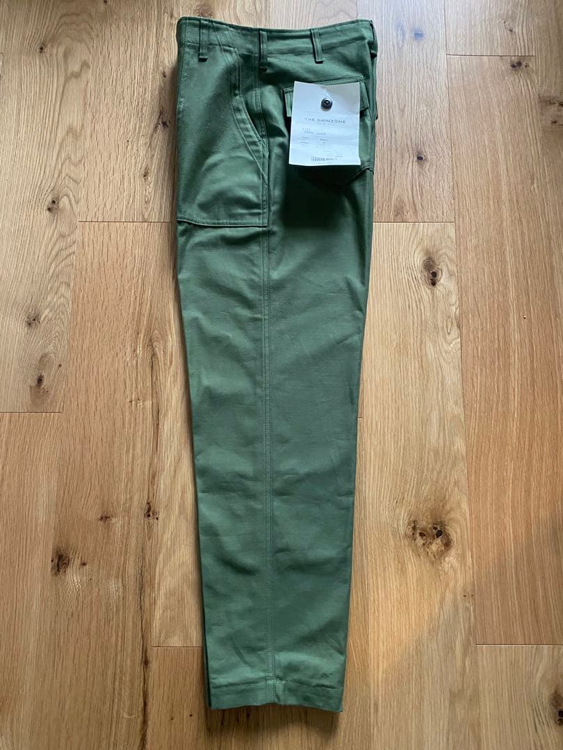 THE SHINZONEシンゾーン ベイカーパンツkhaki 34 試着のみ