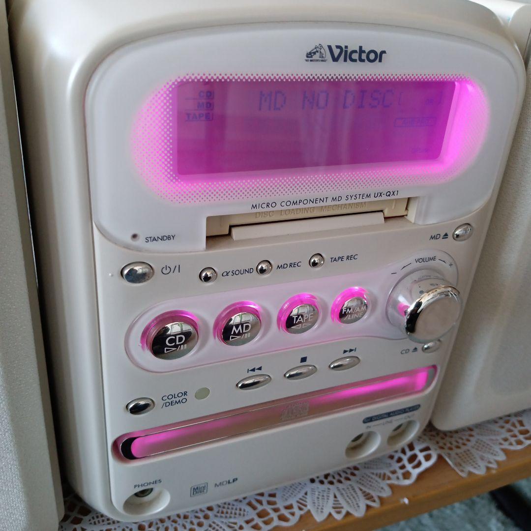 CD/MDコンポ(Victor)✴美品✴