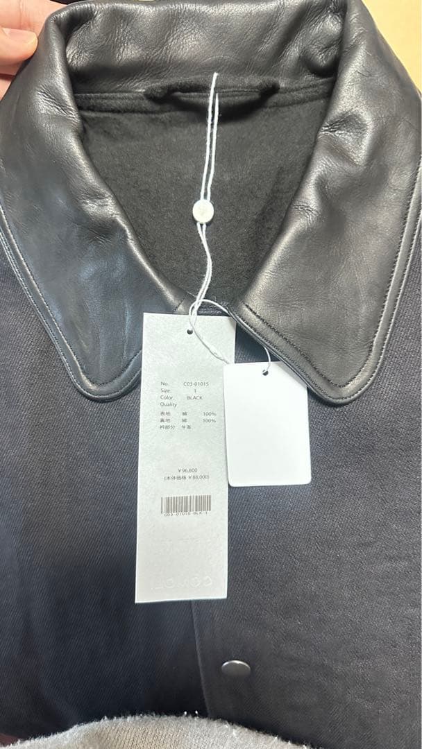 comoli デニムレザーワークジャケット 25AW サイズ1