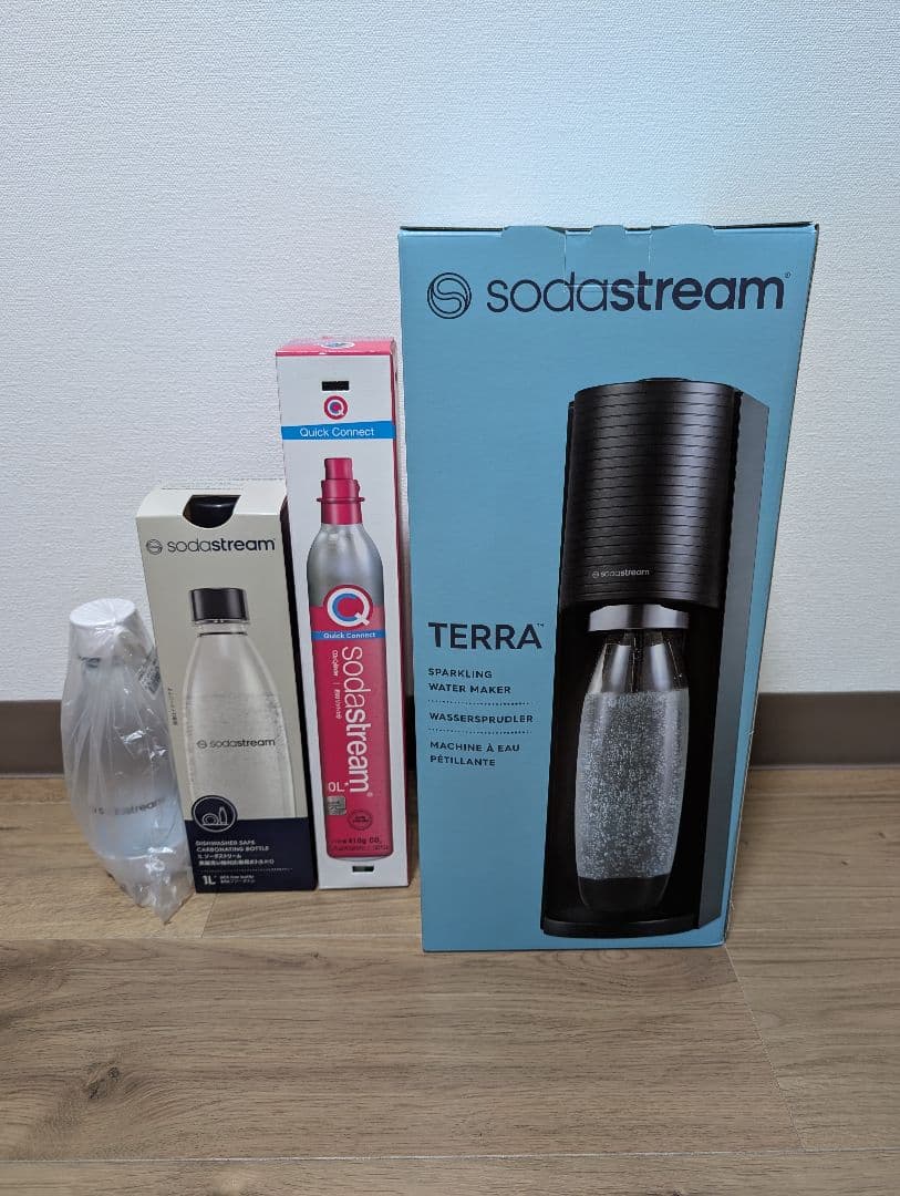 新品未使用 sodastream ソーダストリーム 特別パッケージ
