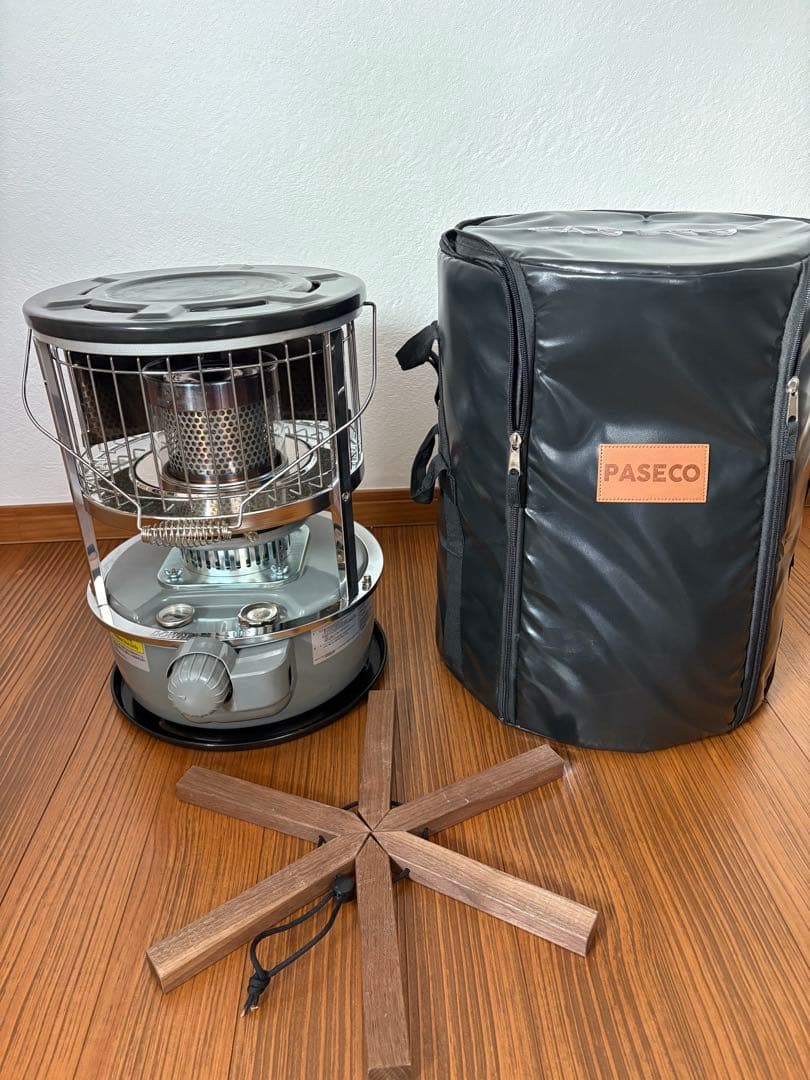 PASECO パセコ 対流型 石油ストーブ JKH-1S 4点セット