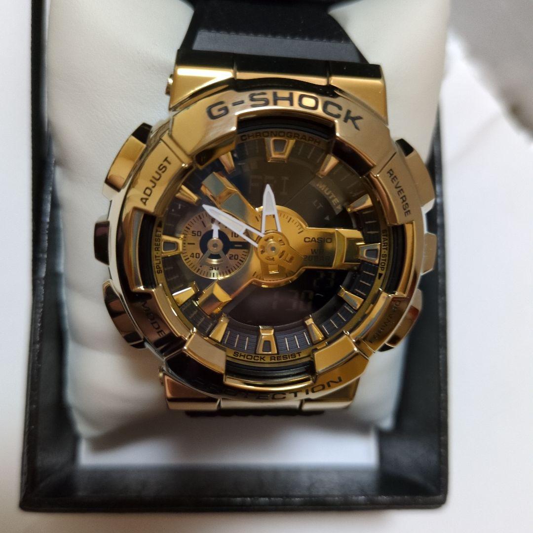 最終値下げ G-SHOCK GM-110G-1A9JF デジアナ ゴールド