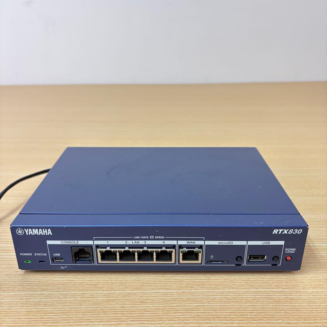 YAMAHA RTX830 VPNルーター