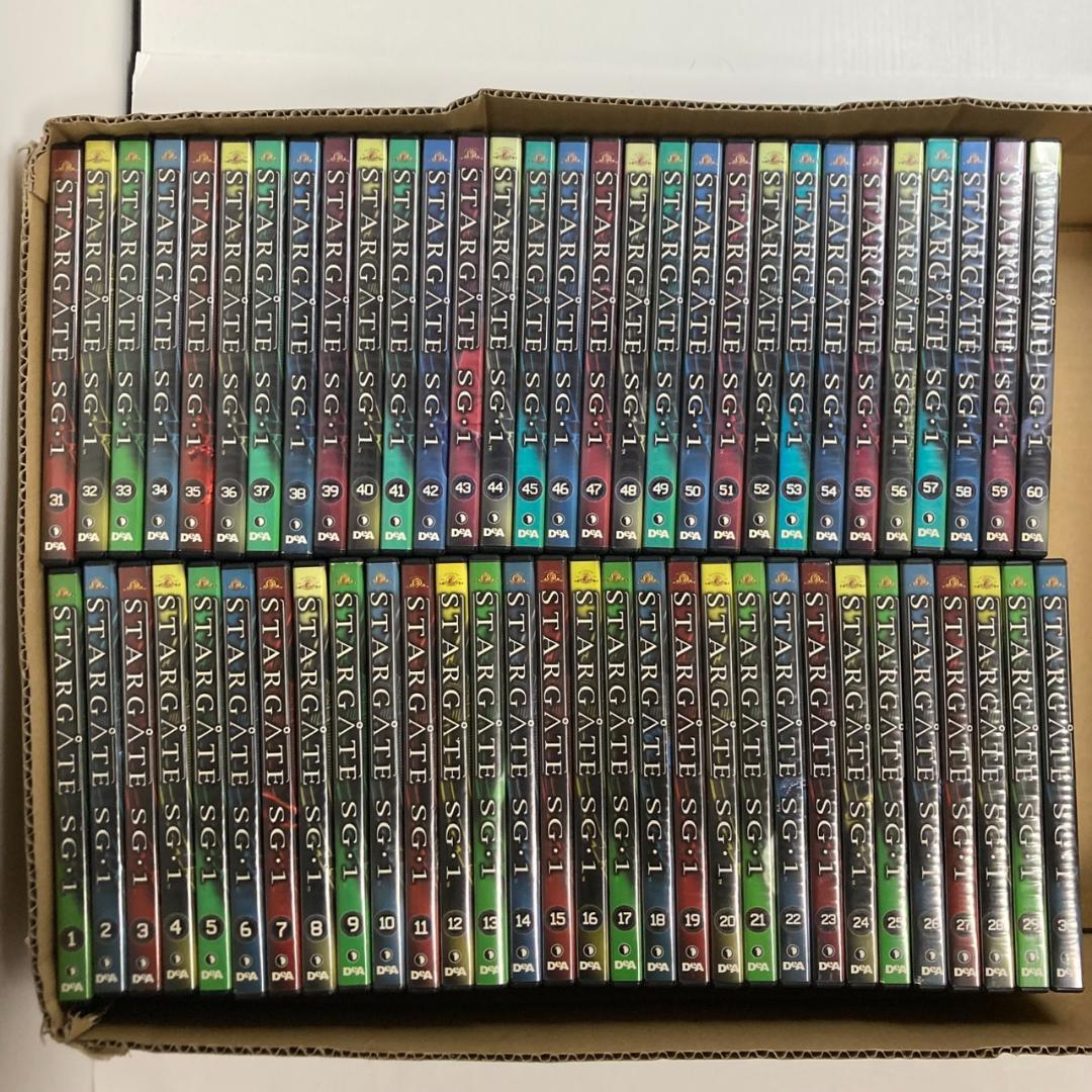 スターゲイト SG-1 60巻セット DVD コンプリート 日本語吹替あり
