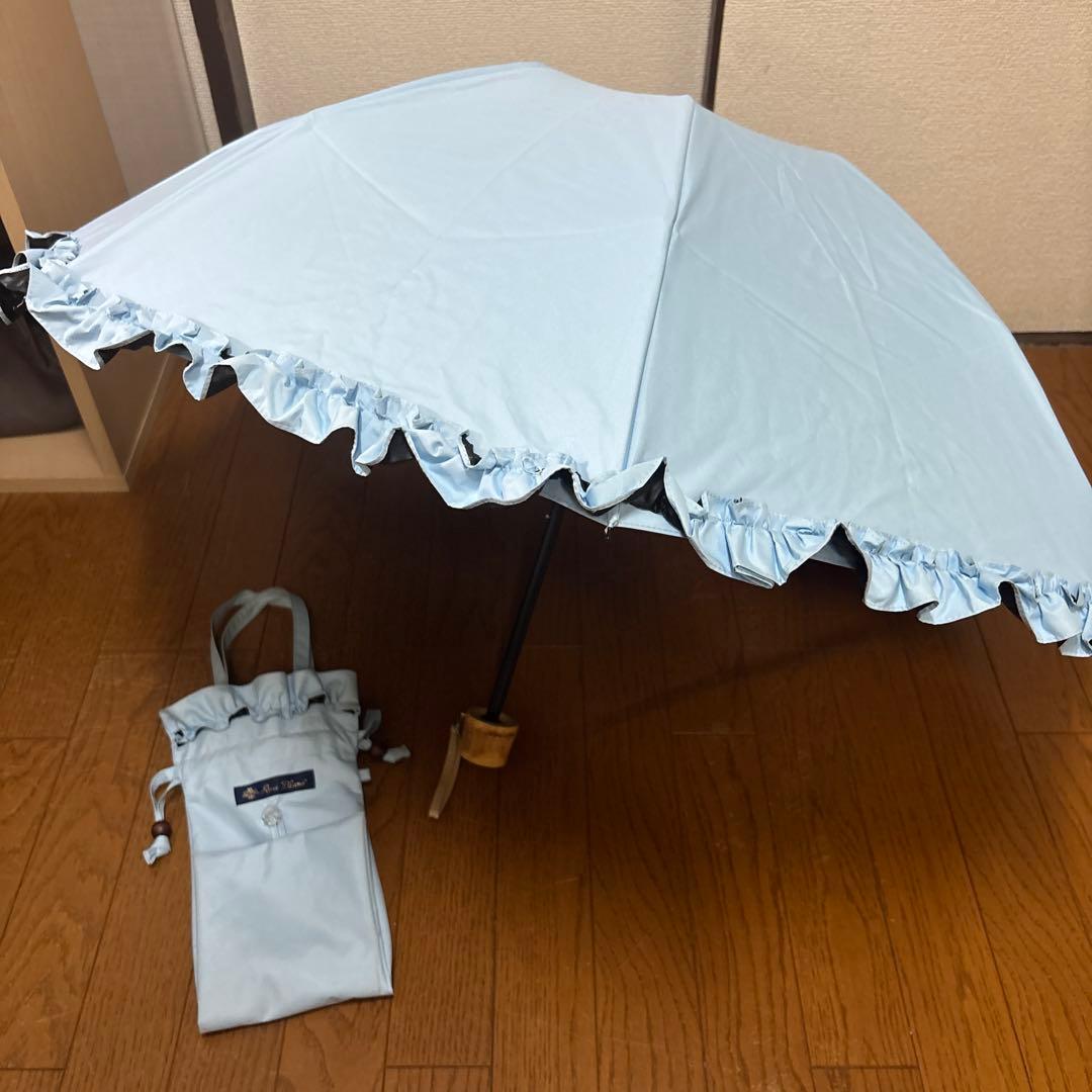 芦屋ロサブラン　折りたたみ日傘　晴雨兼用