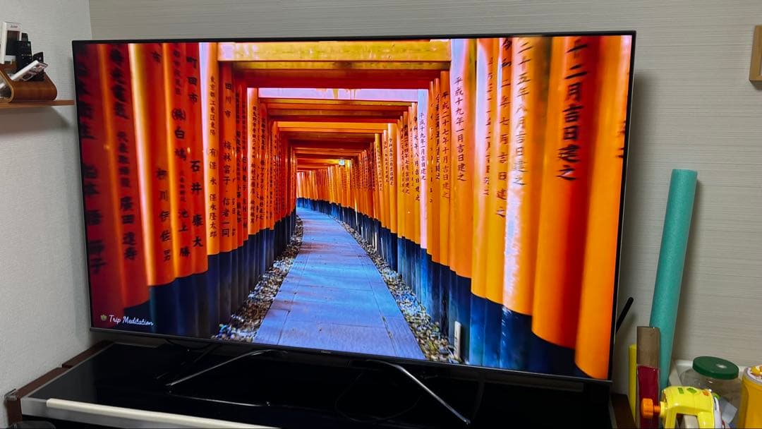 値下【引越し断捨離中！】ハイセンス 75インチ　Hisense 75U8F