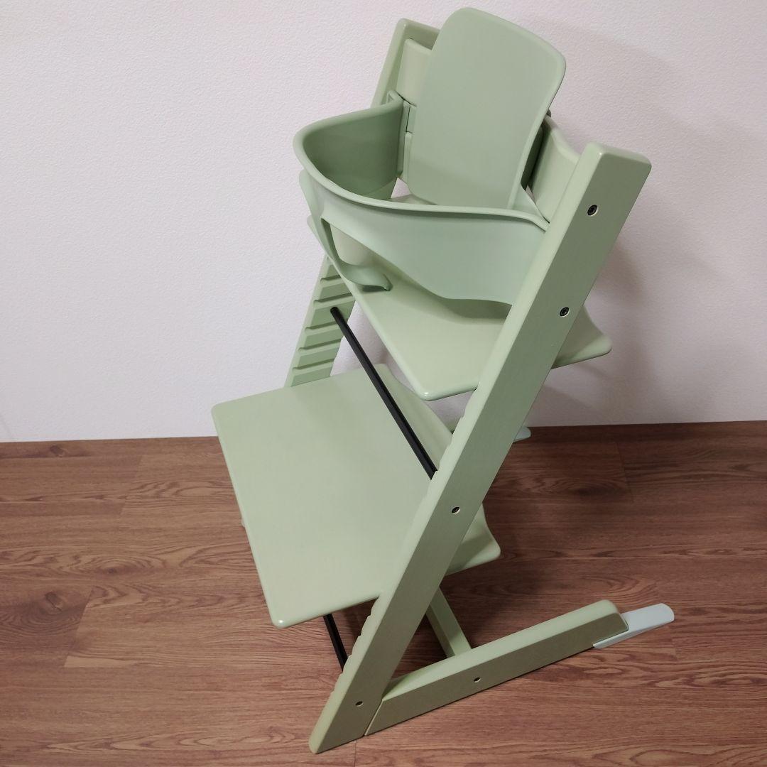 ストッケ トリップトラップ 希少モスグリーン 4シリアル　豪華セット