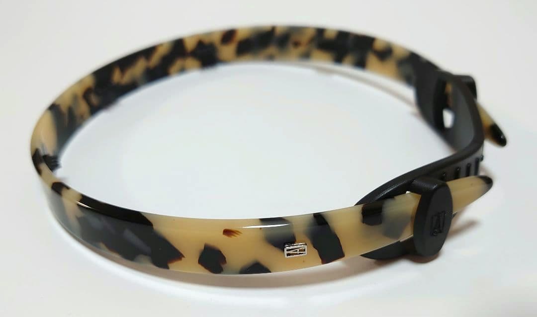 タグ付き新品 2023AW【アレクサンドル ドゥ パリ】マーブル柄　カチューシャ