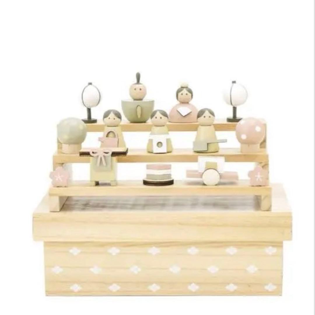 ⭐︎11日（祝）限定セール　サリュ！　収納できる雛人形