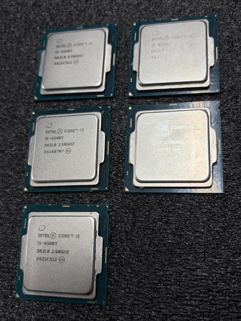 Intel Core i5-6500T CPU 2.50GHz 5個