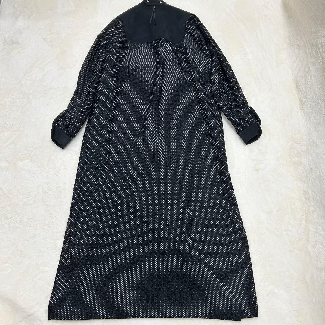 【極美品】ザリラクス フランネル バックジップ ロングワンピース 36