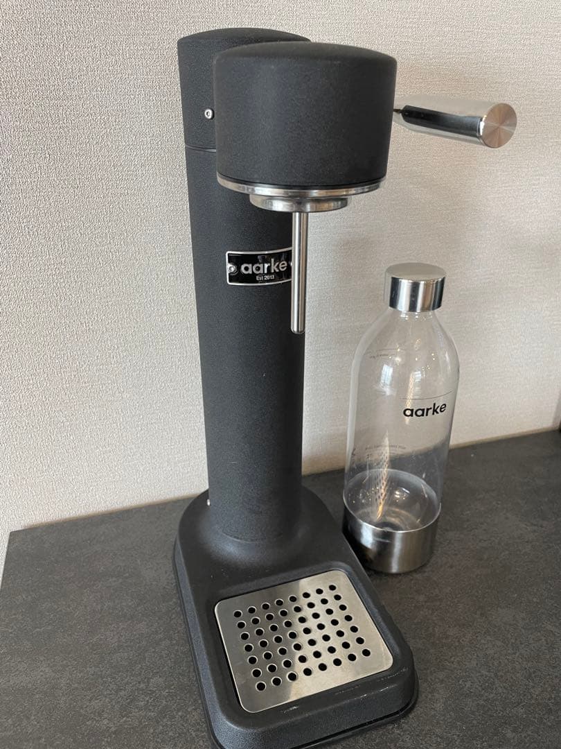 aarke 炭酸水メーカー ブラック ボトル付き