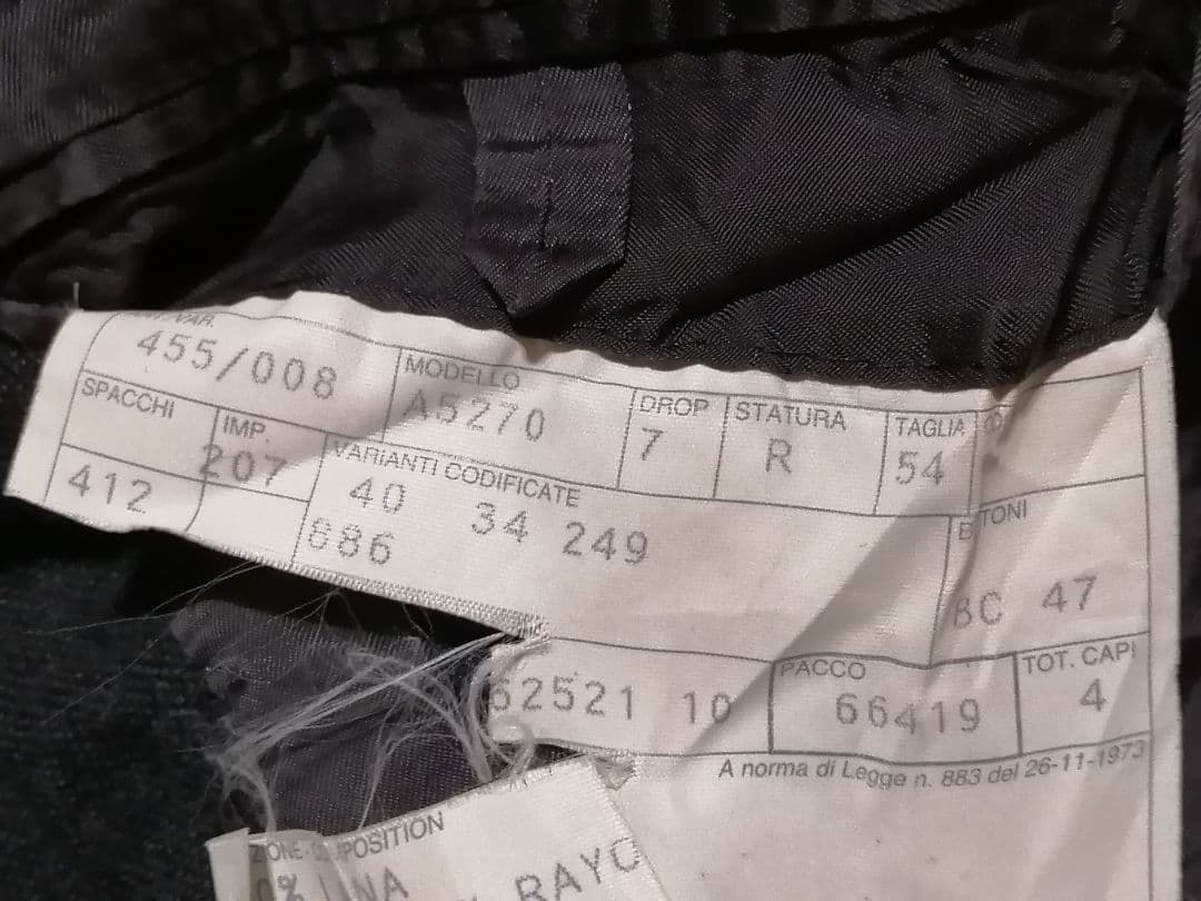 BURBERRY LONDON XLサイズ テーラードジャケット Italy製