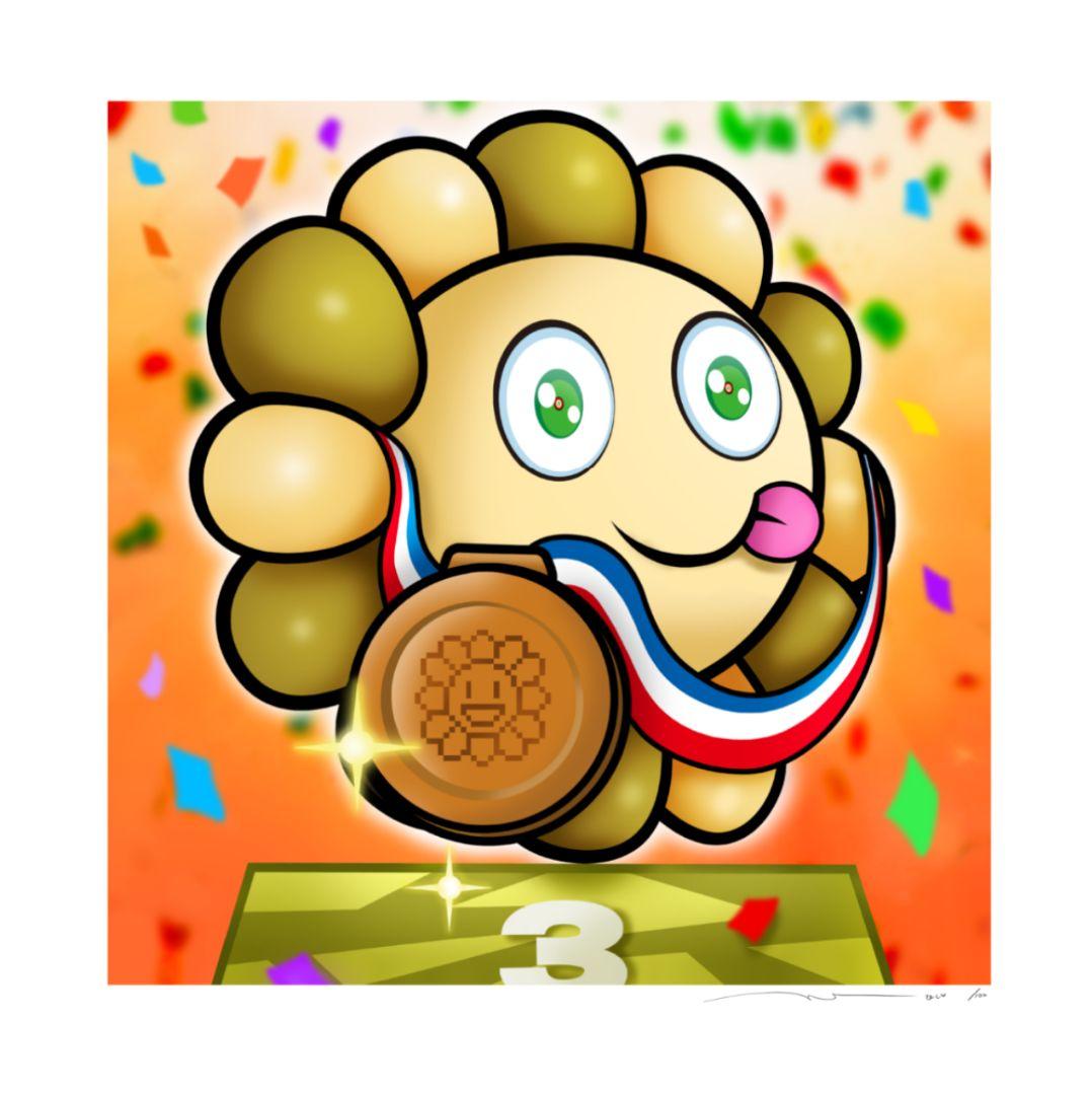 村上隆 Murakami.Flower #7397 銅メダル