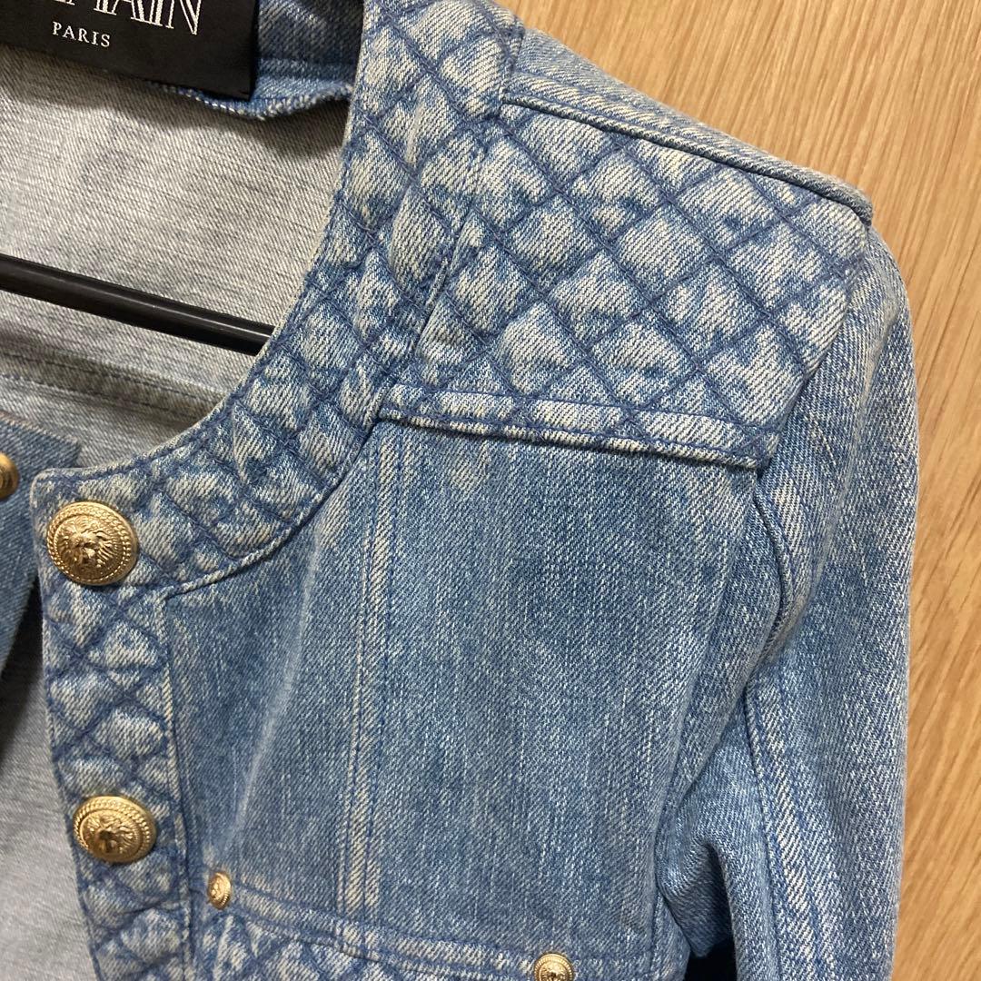 Y◆BALMAIN デニムジャケット ショート