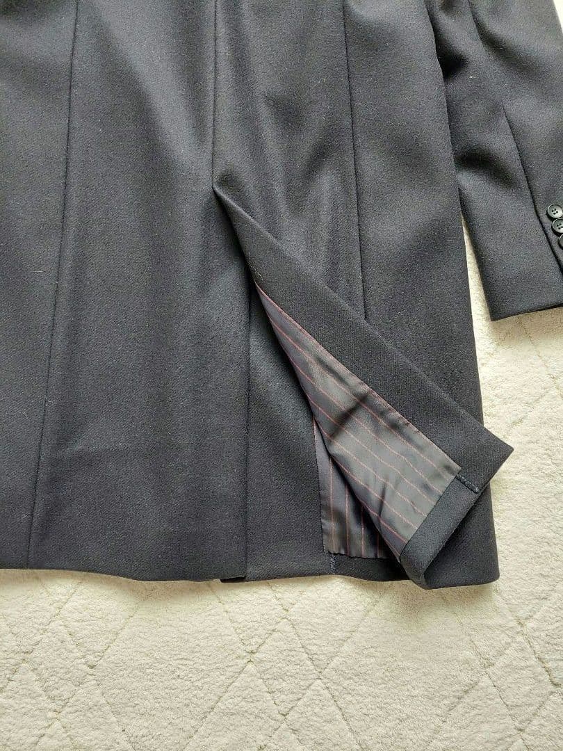 ✨極美品✨ANAYIカシミヤ テーラードジャケットコート 黒 シングルボタン