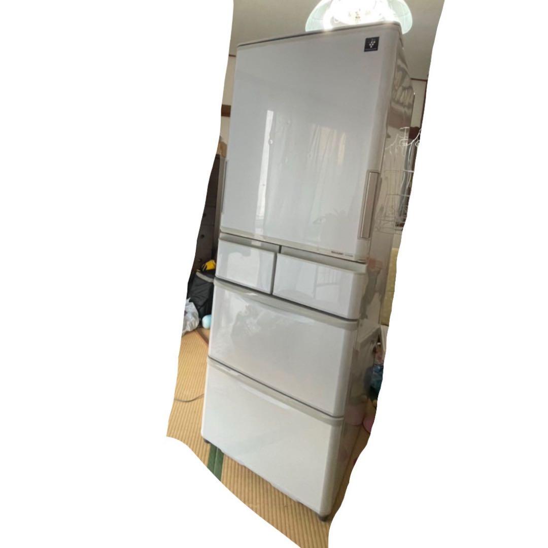 SHARP 冷蔵庫 2012年製 SJ-PW38W-S