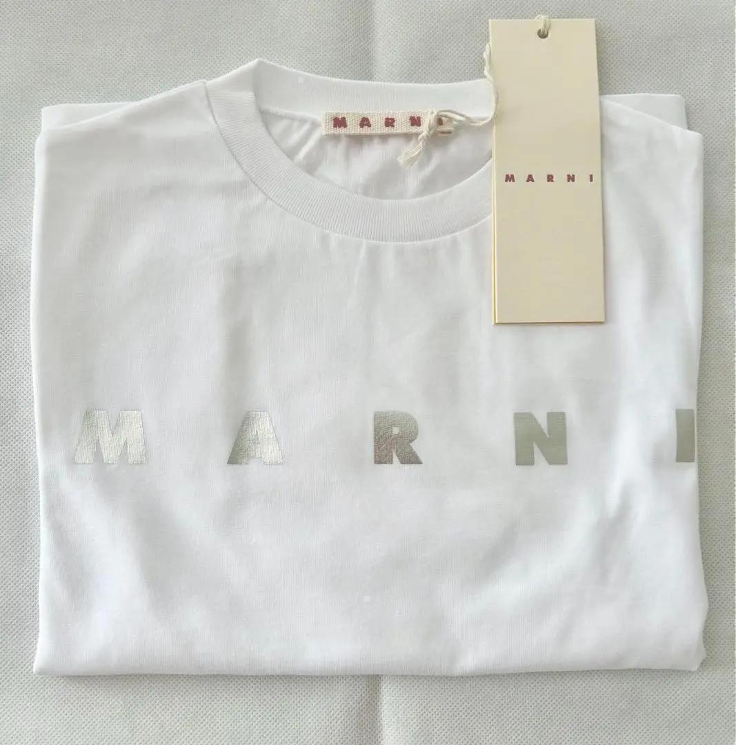【新品】大人もOK MARNI kids ロゴプリント Tシャツ 12Y 半袖